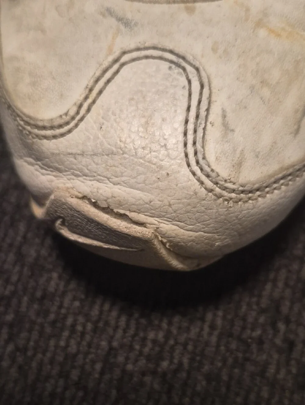 Nike Men’s White Sneakers with Black Swoosh